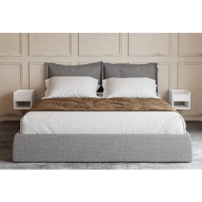 Stolik nocny NUVIA DUO 35'' biały, wiszący