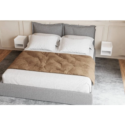 Stolik nocny NUVIA DUO 35'' biały, wiszący