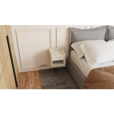 Stolik nocny NUVIA DUO 35'' kaszmir, wiszący