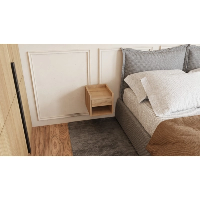 Stolik nocny NUVIA DUO 35'' artisan , wiszący