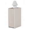 Stolik nocny "NARROW" kaszmir, wąski 25cm, ryfle